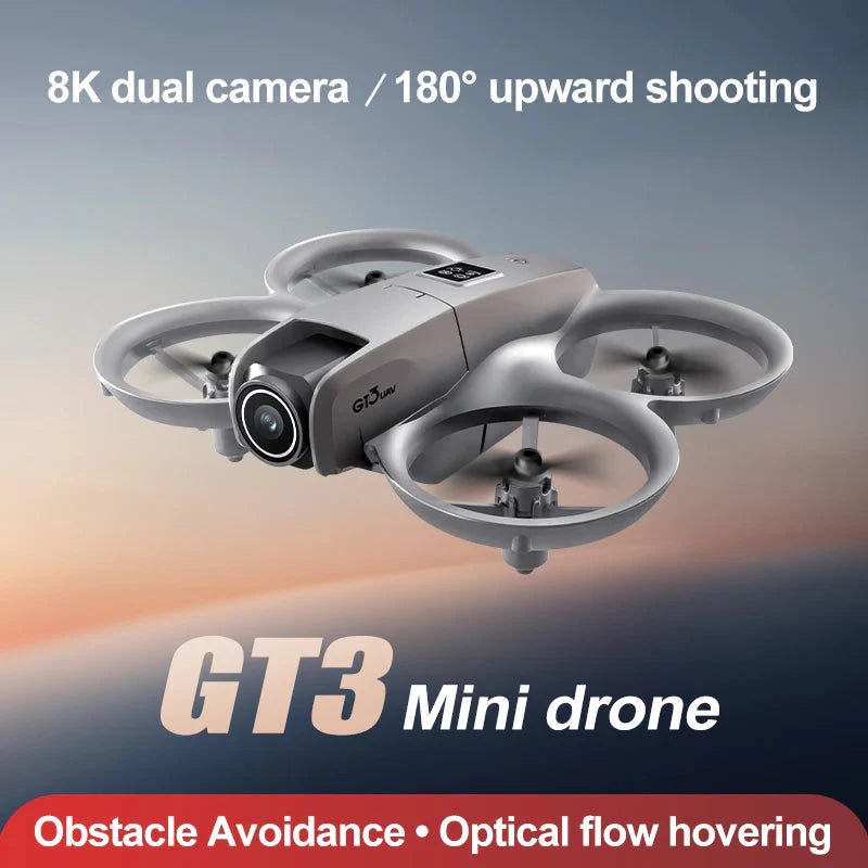 GT3 RC Drone – 8K Dual Camera & Obstacle Avoidance