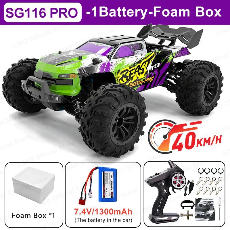 SG116MAX Brushless 4WD RC Car 1:16 – Up to 80KM/H